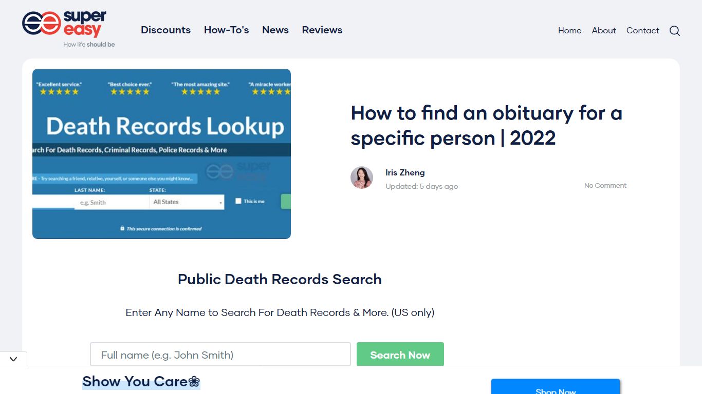 How to find an obituary for a specific person | 2022 - Super Easy